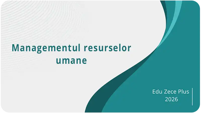Managementul resurselor umane