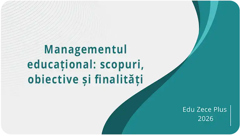 Managementul educațional