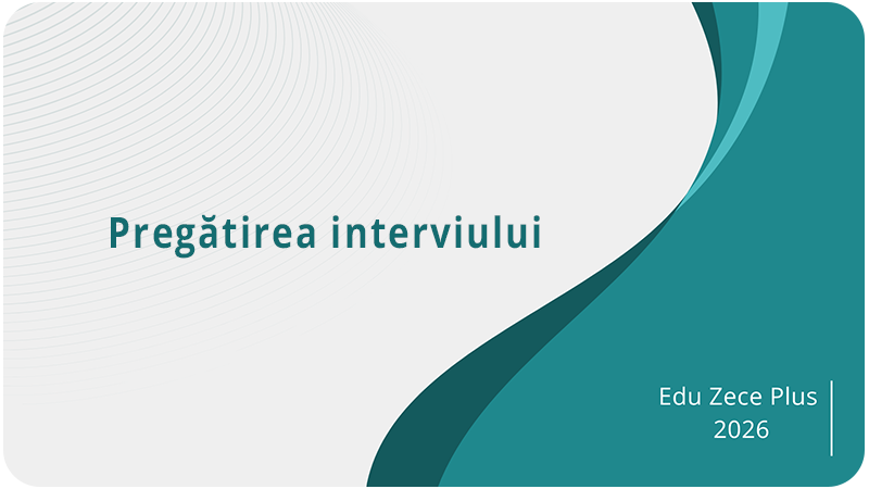 Pregătirea interviului