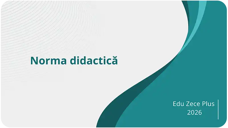 Norma didactică