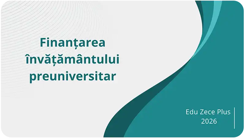 Finanțarea învățământului preuniversitar