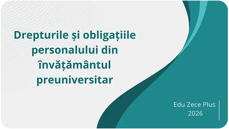 Drepturile și obligațiile personalului